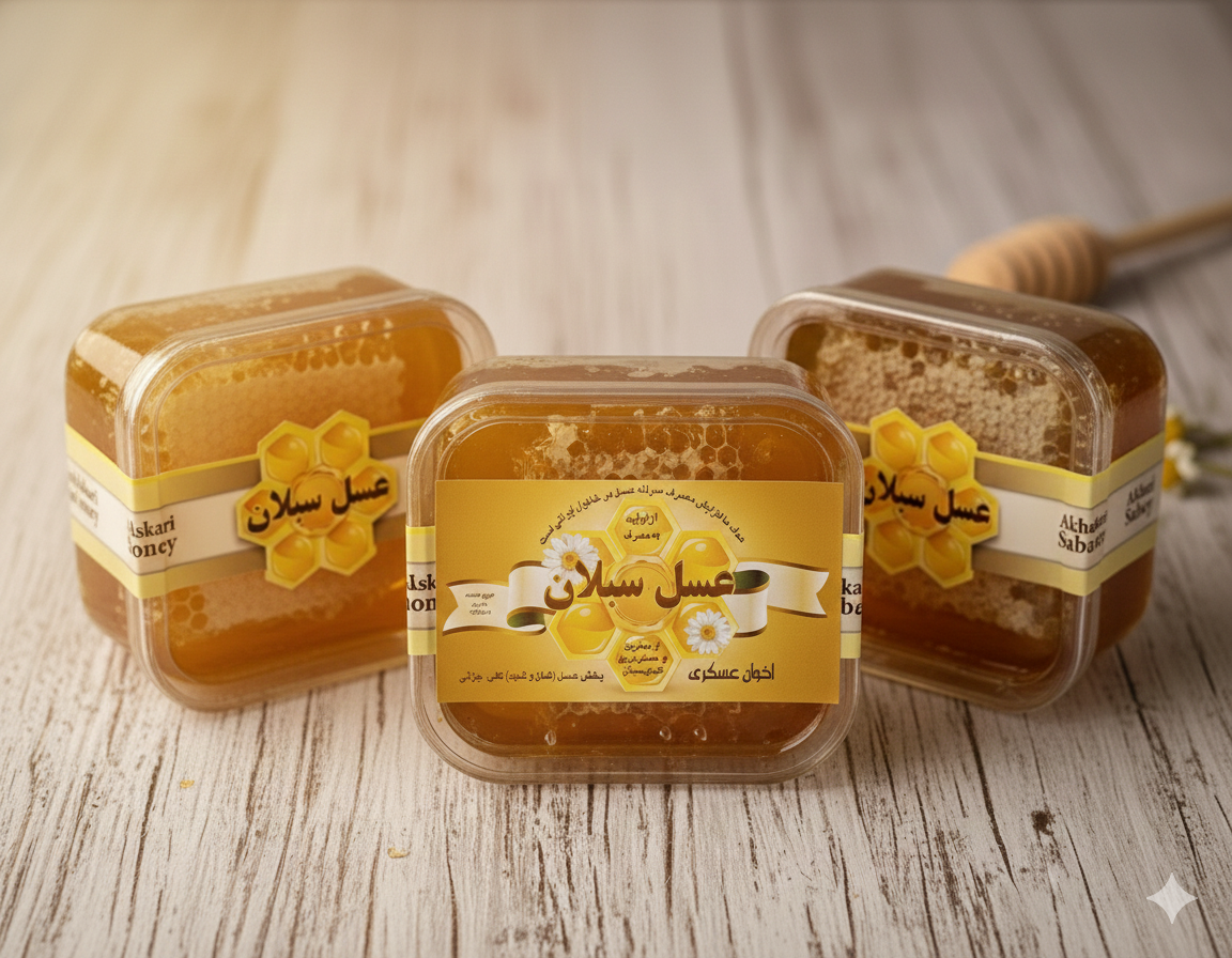 عسل کریستال ۲۰۰ گرم